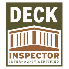 InterNACHI® Deck Inspector badge
